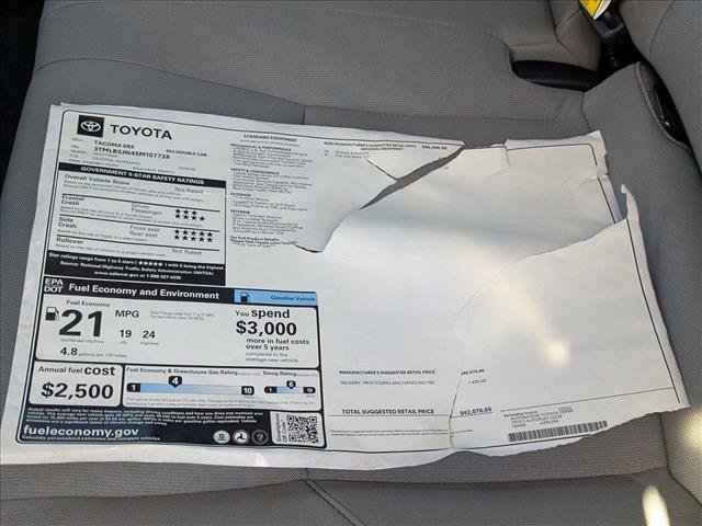 New 2025 Toyota Tacoma SR5 image 17