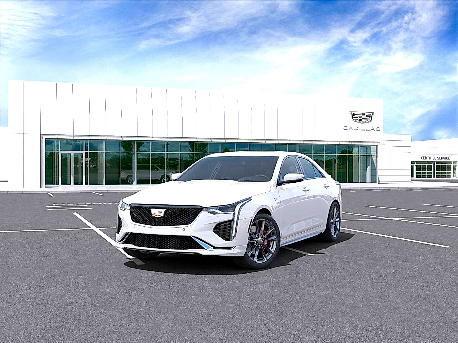 New 2025 Cadillac CT4 Sport AWD/4WD image 8