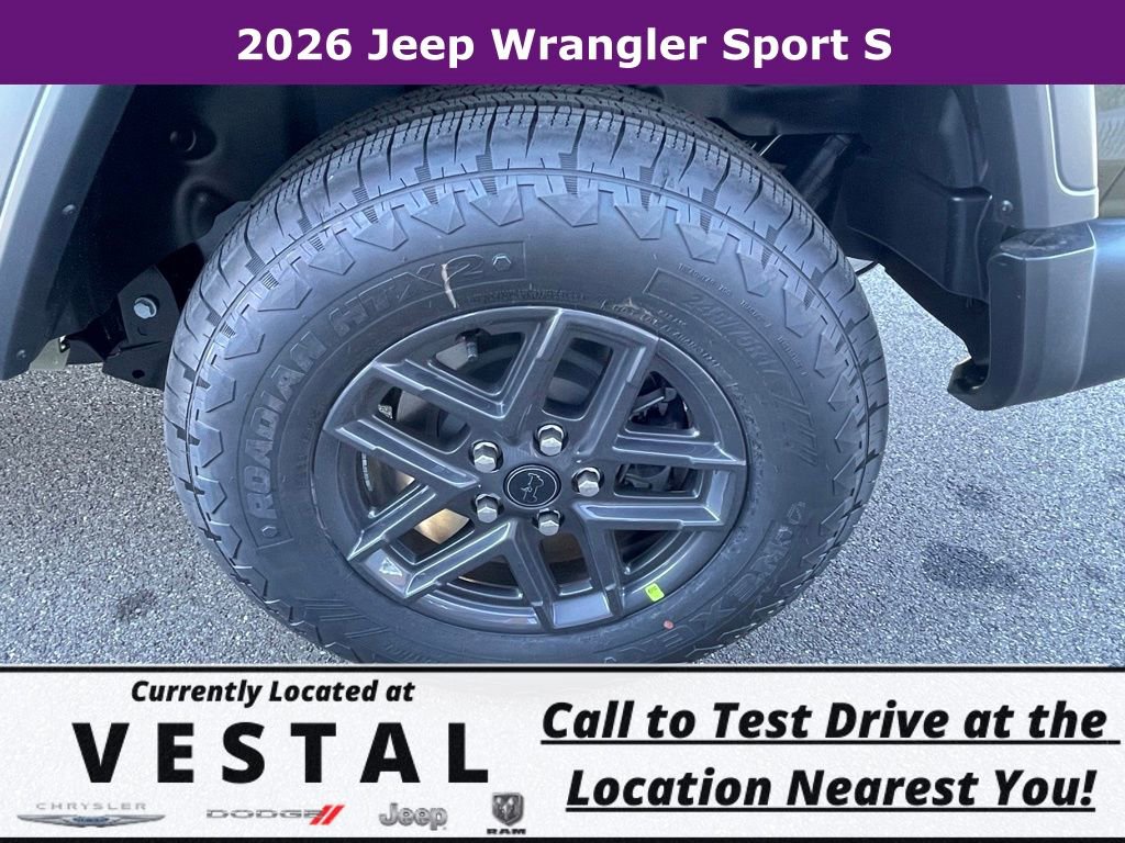 New 2026 Jeep Wrangler Sport S image 12