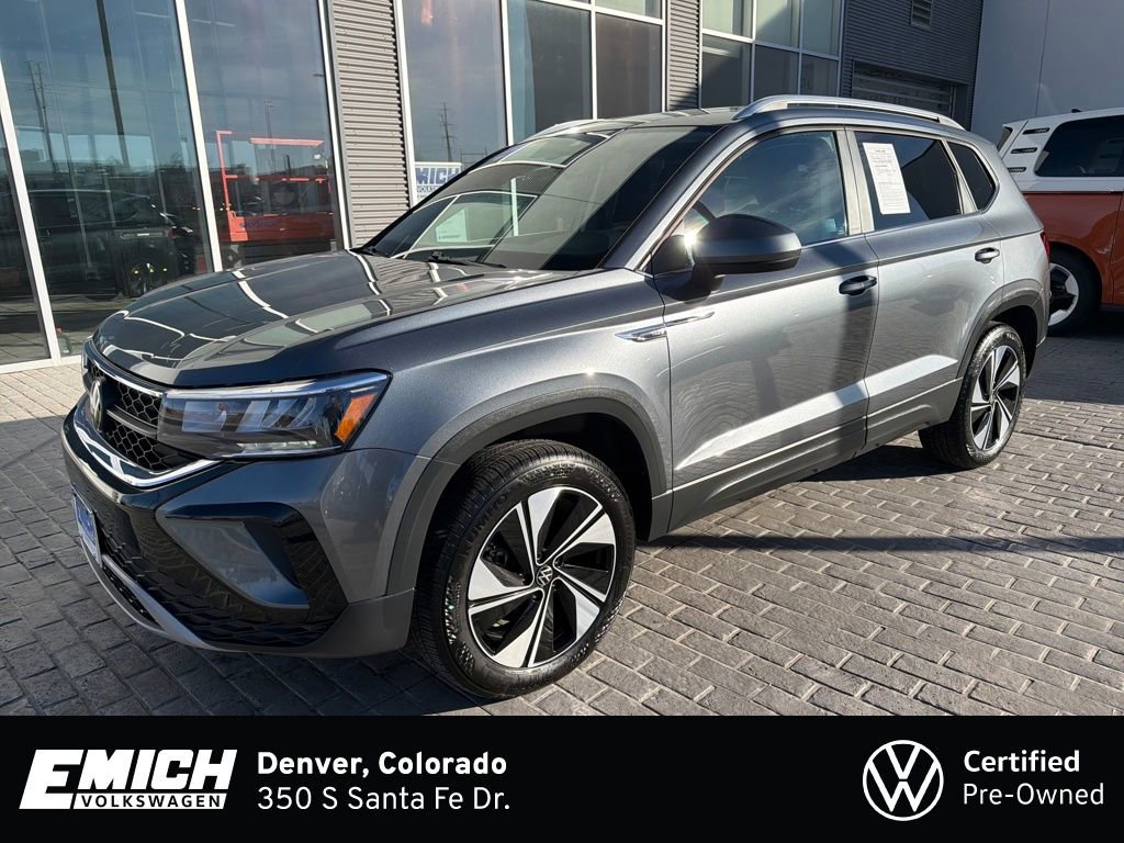 Certified 2023 Volkswagen Taos SE w/ Panoramic Sunroof Package 360° Tour