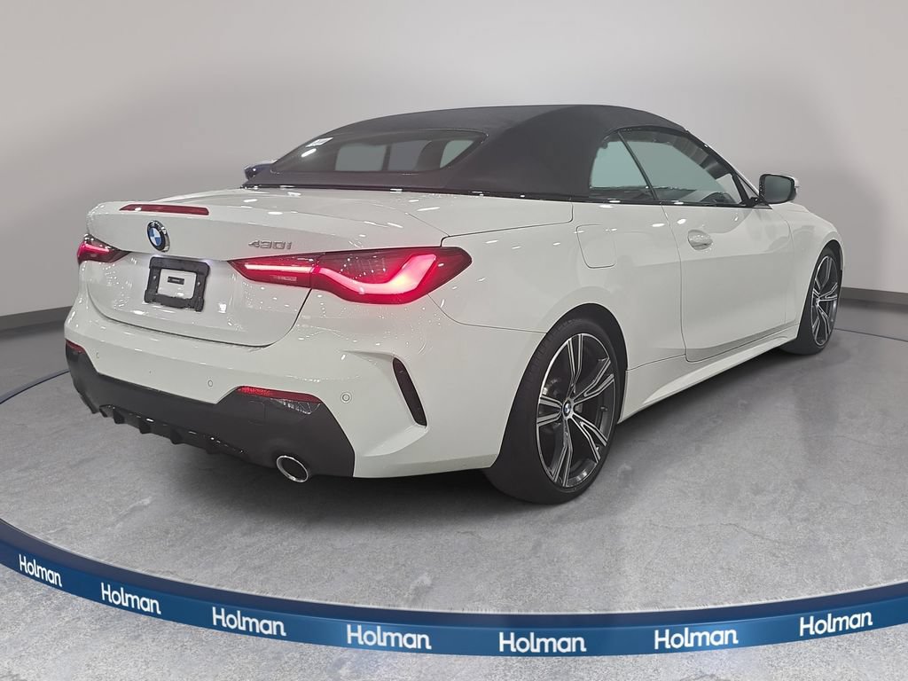 Used 2024 BMW 430i Convertible w/ M Sport Package RWD image 5