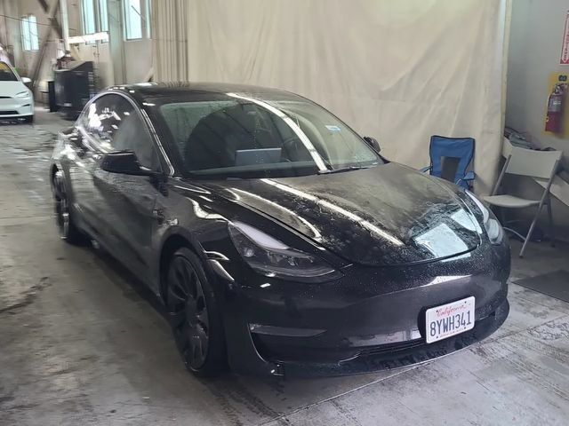 Used 2021 Tesla Model 3 Performance AWD/4WD image 1