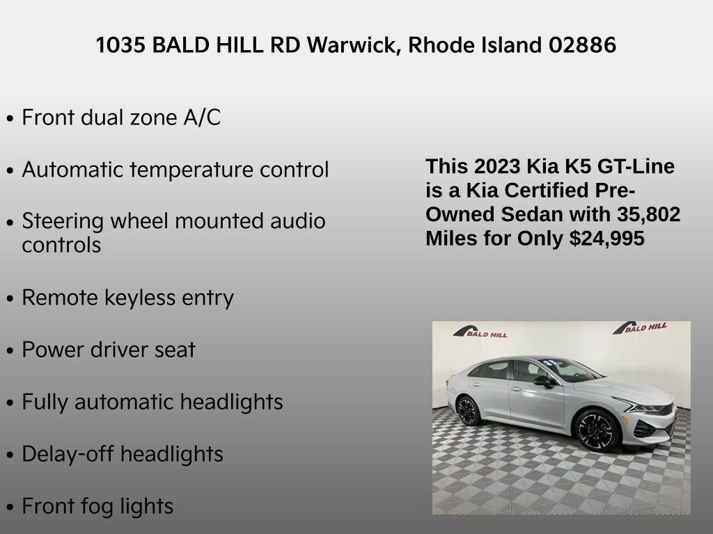 Used 2023 Kia K5 GT-Line w/ GT-Line Premium Package image 14