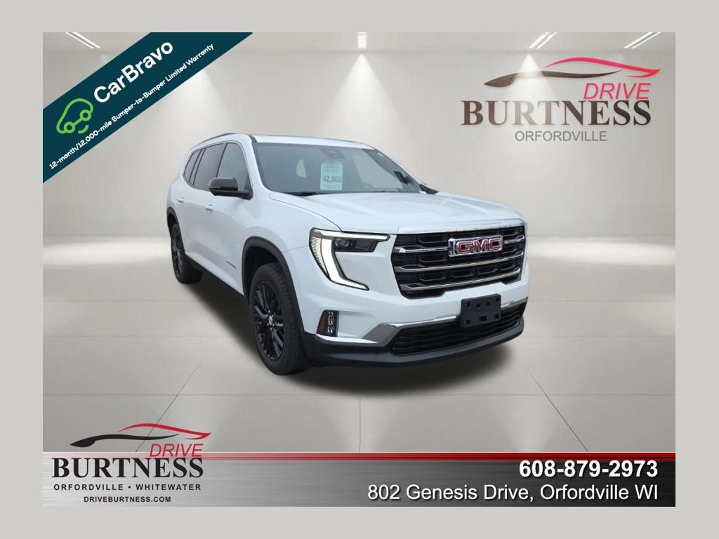Certified 2025 GMC Acadia Elevation w/ Elevation Premium Package