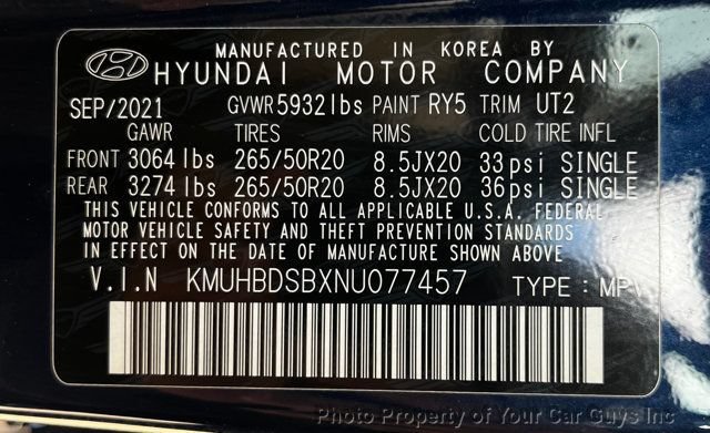 Used 2022 Genesis GV80 2.5T w/ Advanced Package 02 AWD/4WD image 37