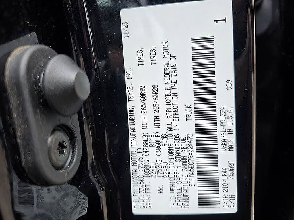 Used 2024 Toyota Tundra 1794 Edition AWD/4WD image 51
