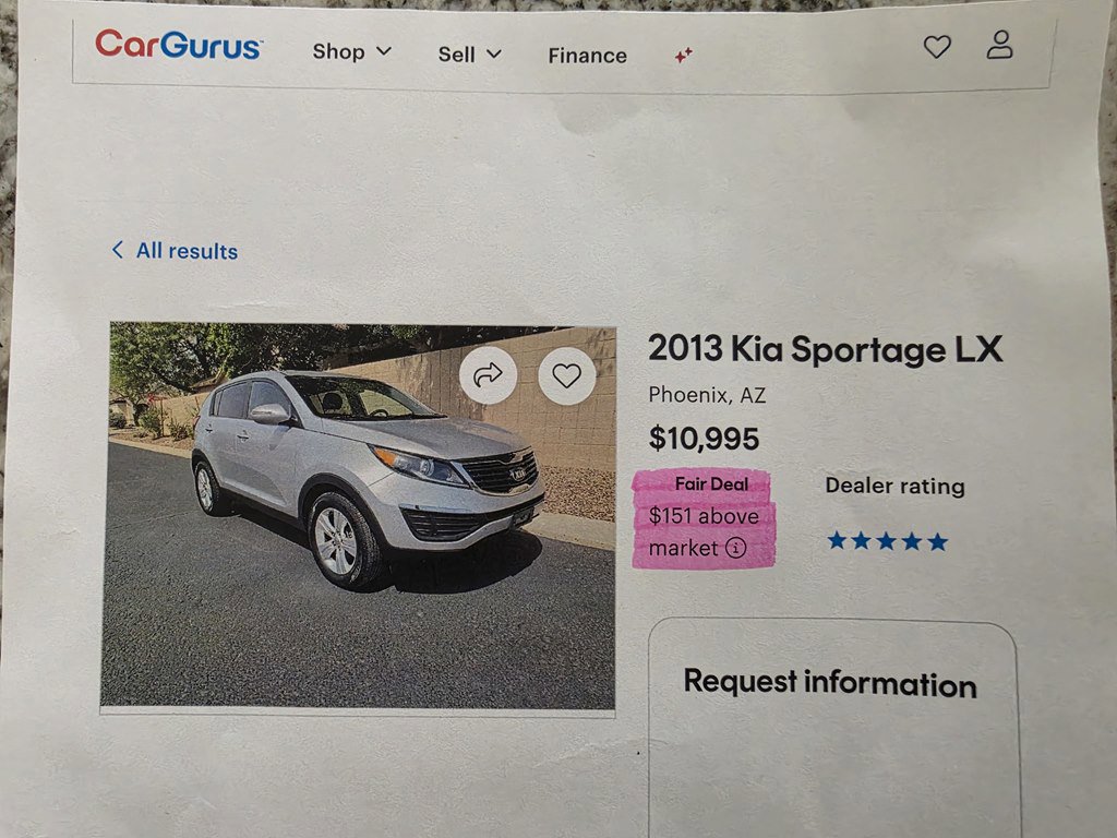 Used 2013 Kia Sportage LX image 10