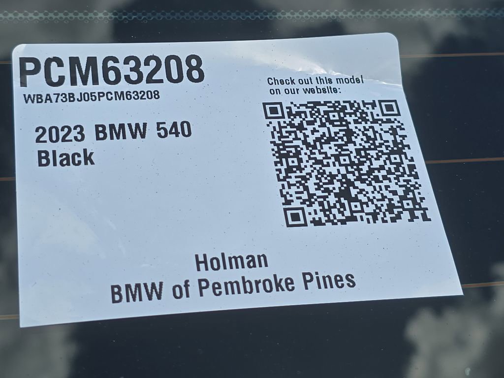 Certified 2023 BMW 540i xDrive w/ Executive Package AWD/4WD image 30