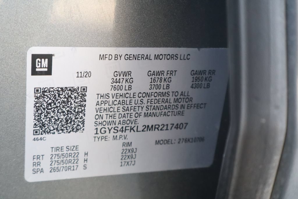 Used 2021 Cadillac Escalade Sport w/ Driver Assist Tech Package AWD/4WD image 39
