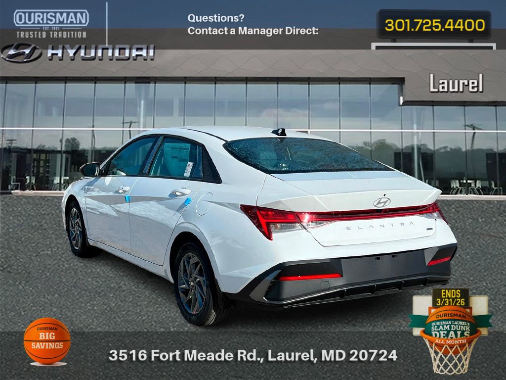 New 2026 Hyundai Elantra Blue image 3