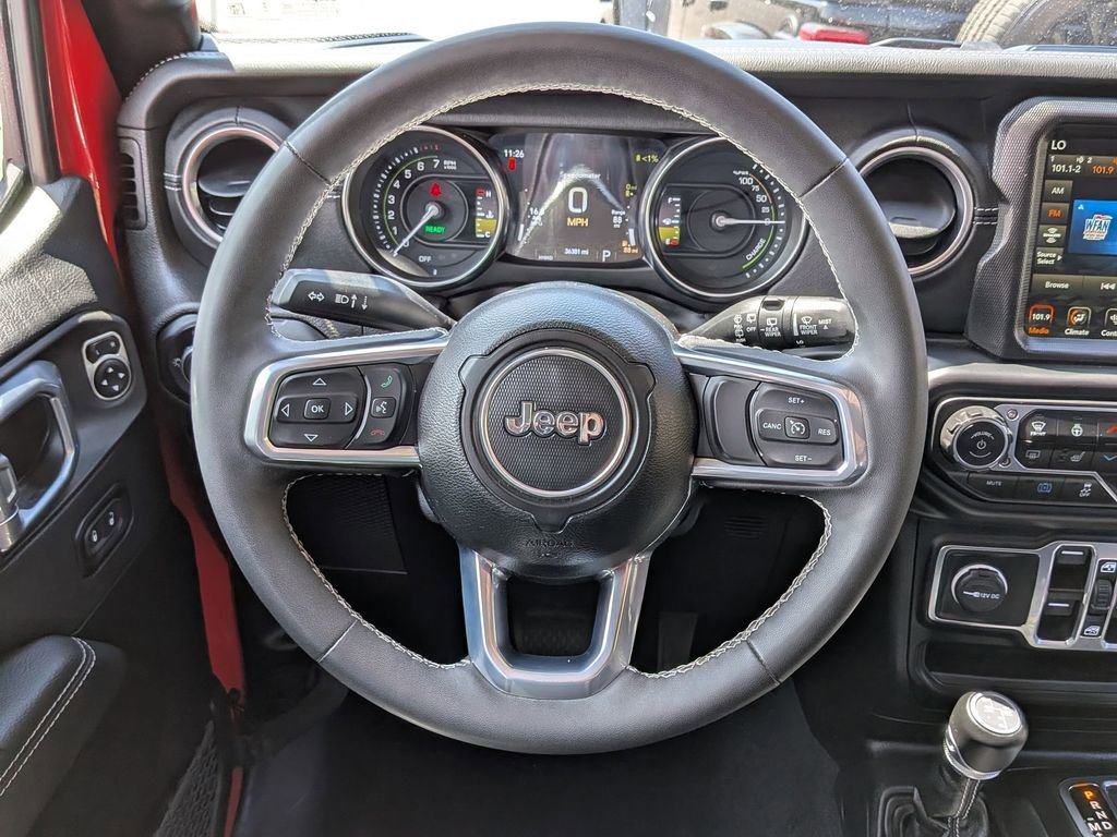 Used 2023 Jeep Wrangler Unlimited Sahara w/ Cold Weather Group AWD/4WD image 14