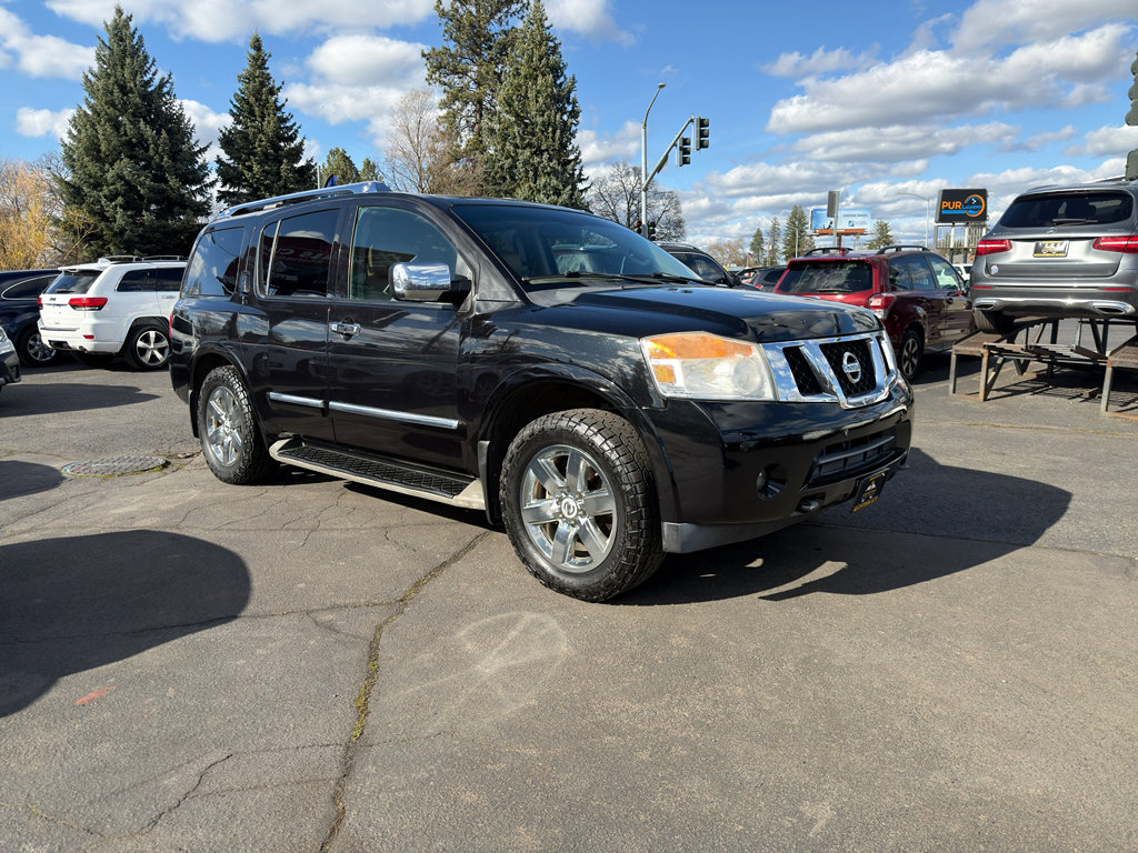 Used 2014 Nissan Armada Platinum w/ 2nd Row Captain Seat Package image 10