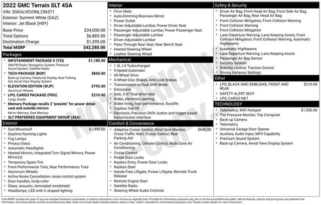 Used 2022 GMC Terrain SLT w/ Infotainment Package II image 26