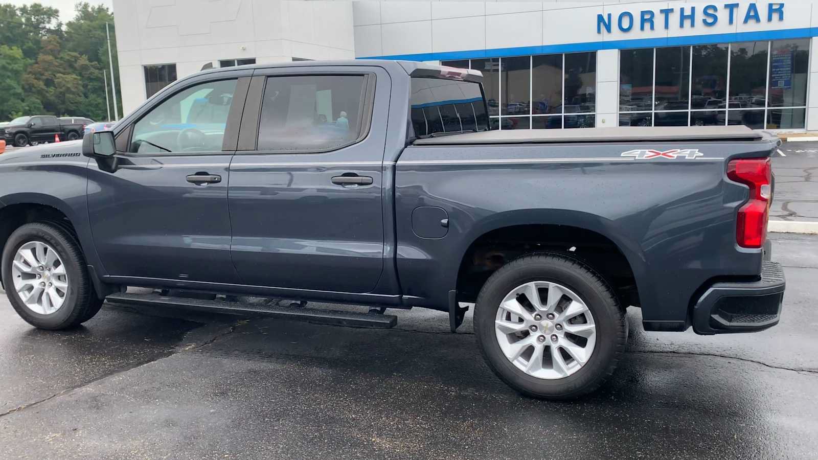 Certified 2021 Chevrolet Silverado 1500 Custom w/ LPO, Dark Essentials Package AWD/4WD image 6