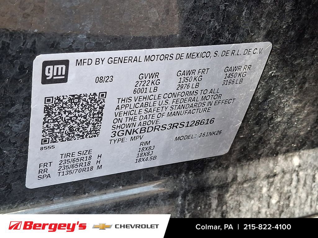 Certified 2024 Chevrolet Blazer LT w/ LPO, Floor Liner Package image 30