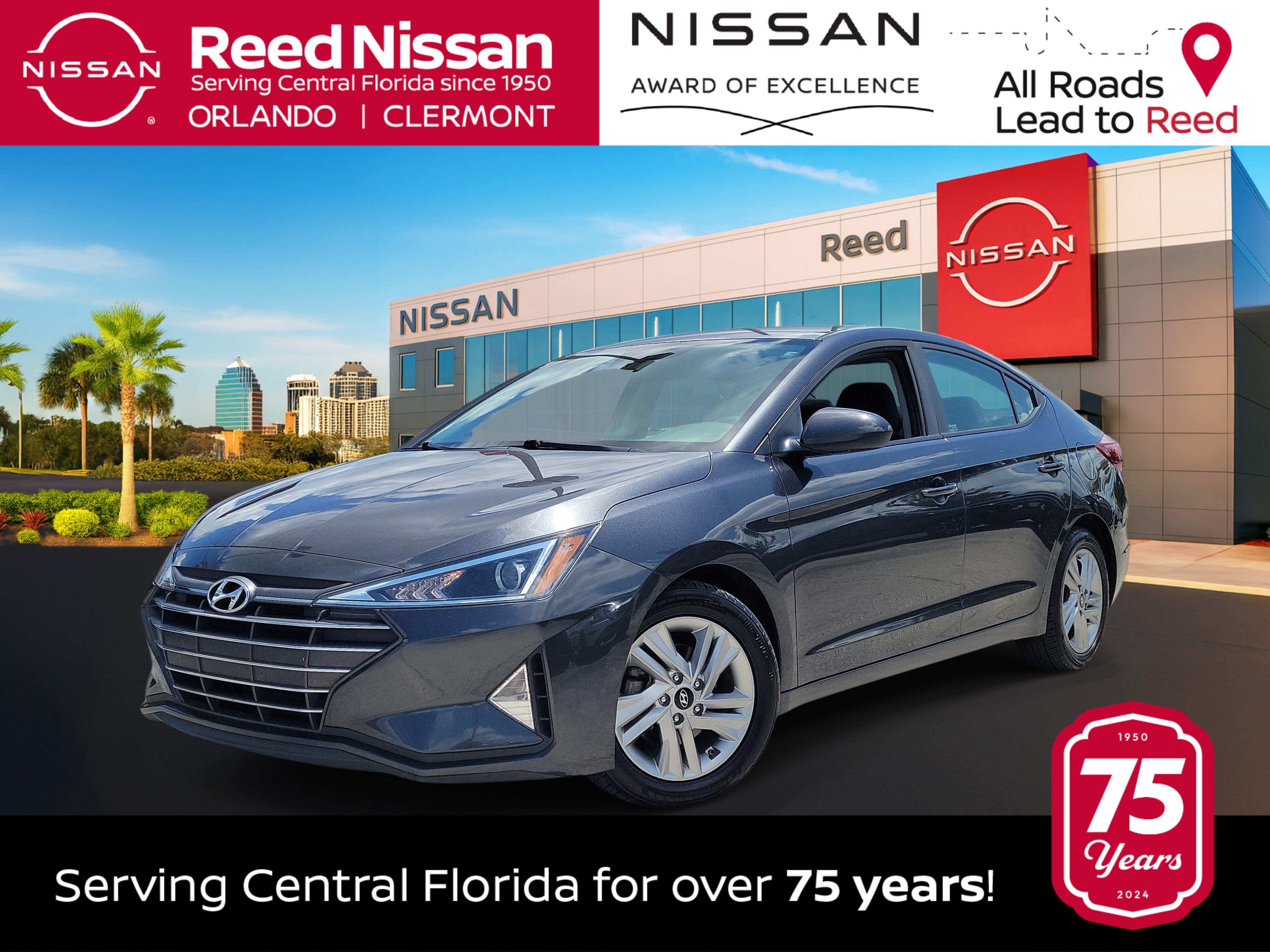 Used 2020 Hyundai Elantra SEL w/ Cargo Package (C1) FWD image 1