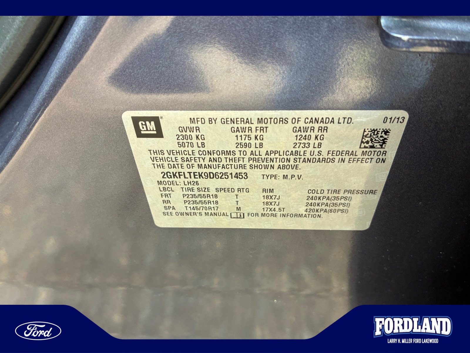 Used 2013 GMC Terrain SLE AWD/4WD image 25