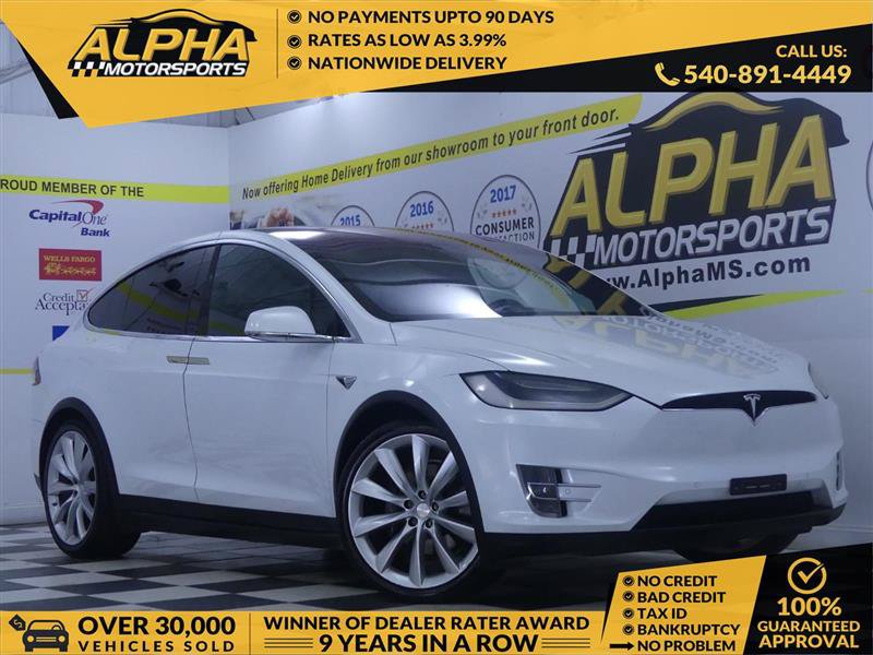 Used 2017 Tesla Model X 100D AWD/4WD image 1