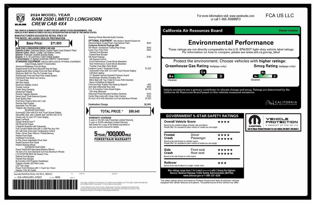 Used 2024 RAM 2500 Limited image 4