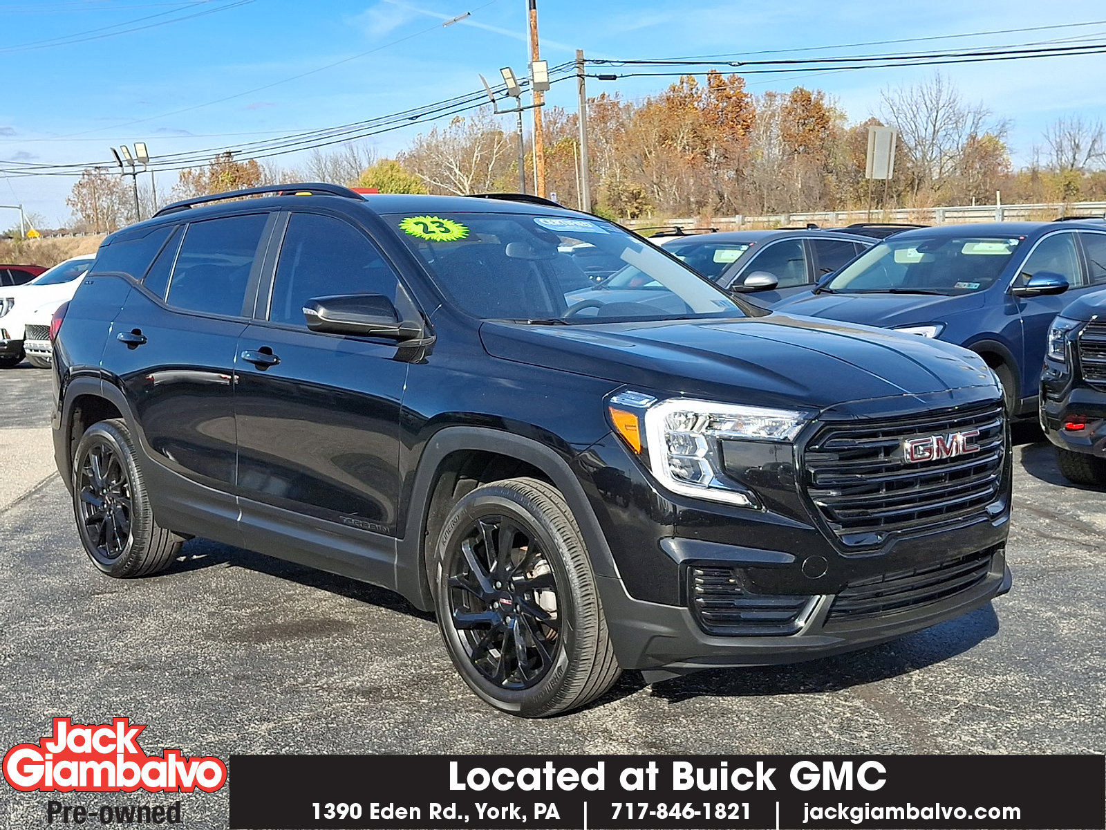 Certified 2023 GMC Terrain SLE w/ Elevation Edition