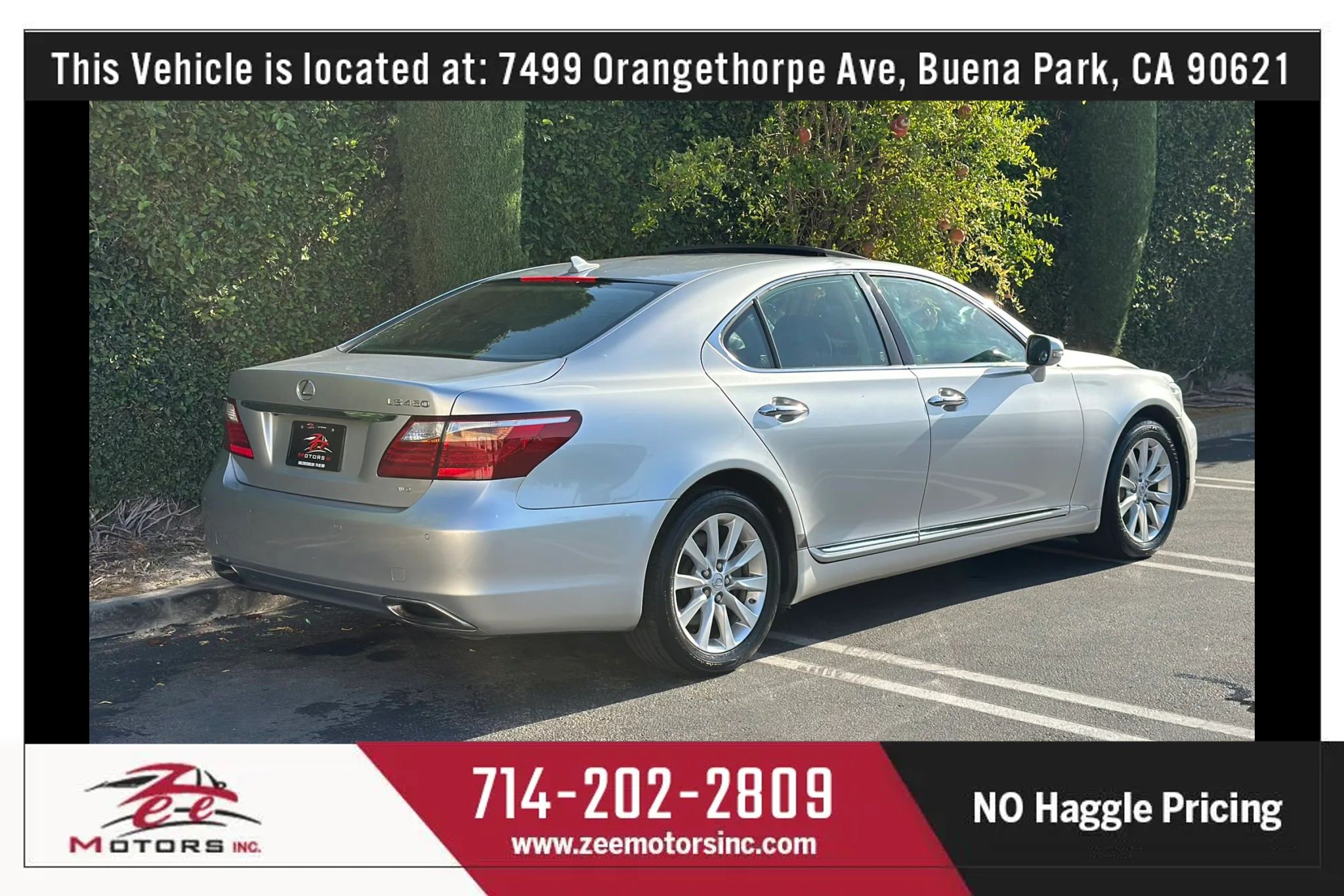 Used 2011 Lexus LS 460 AWD w/ Comfort Pkg image 7