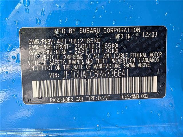 Certified 2024 Subaru Impreza 2.0i Sport image 23