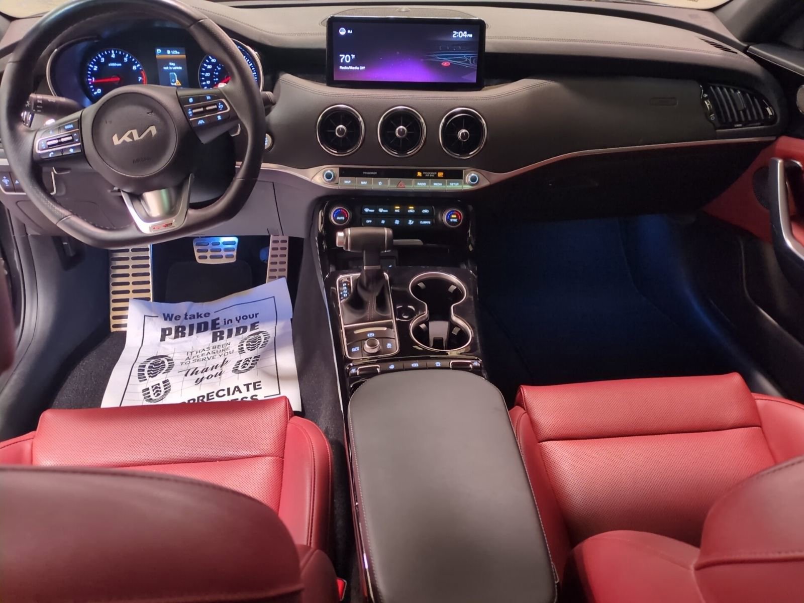 Certified 2022 Kia Stinger GT-Line w/ Sun & Sound Package image 15