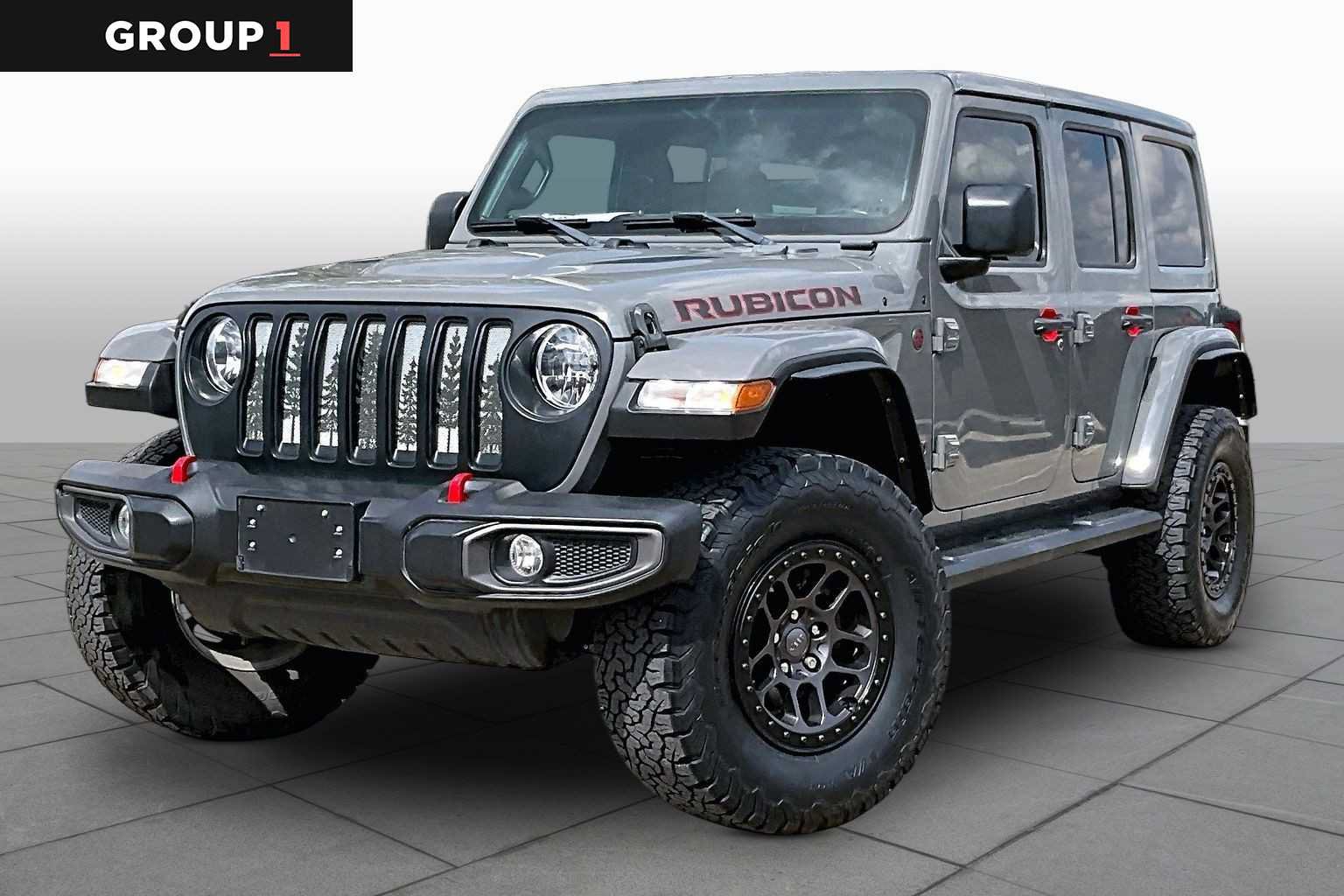 Used 2021 Jeep Wrangler Unlimited Rubicon w/ Xtreme Recon 35" Tire Package AWD/4WD image 1