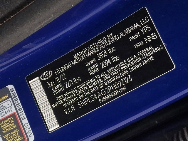 Certified 2023 Hyundai Elantra SEL w/ Convenience Package image 27