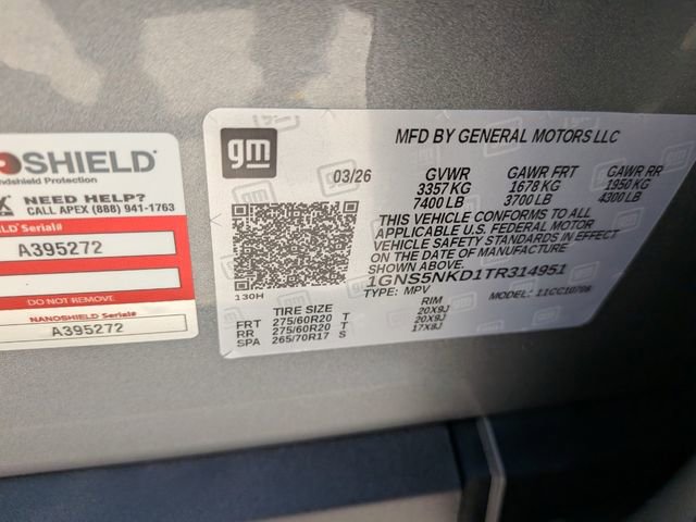 New 2026 Chevrolet Tahoe LT image 30