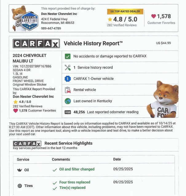 Used 2024 Chevrolet Malibu LT image 5