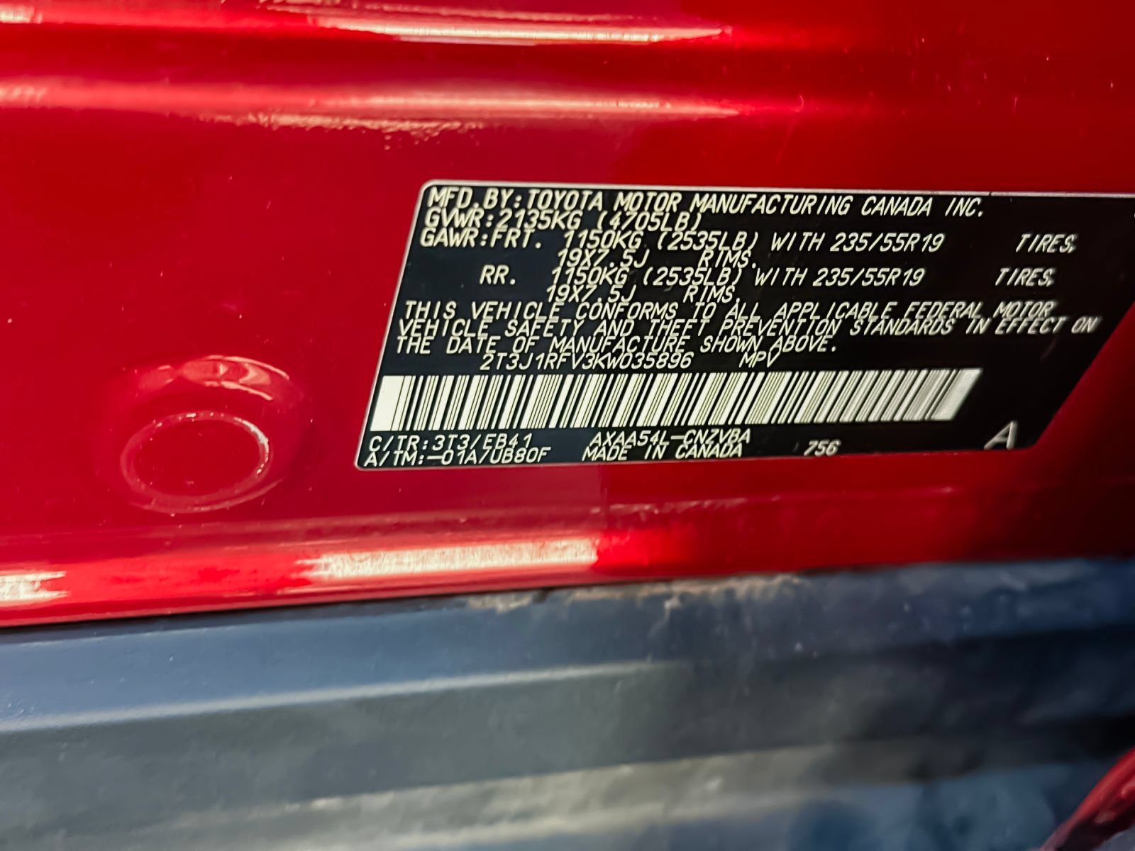 Used 2019 Toyota RAV4 Adventure w/ Advanced Technology Package AWD/4WD image 29