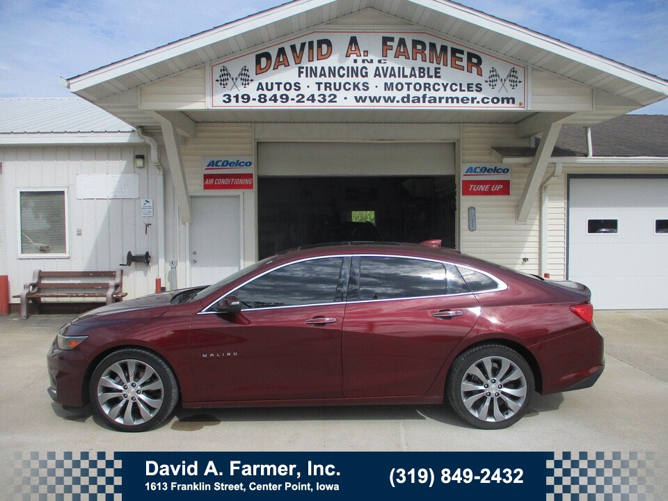 Used 2016 Chevrolet Malibu Premier w/ Driver Confidence Package II