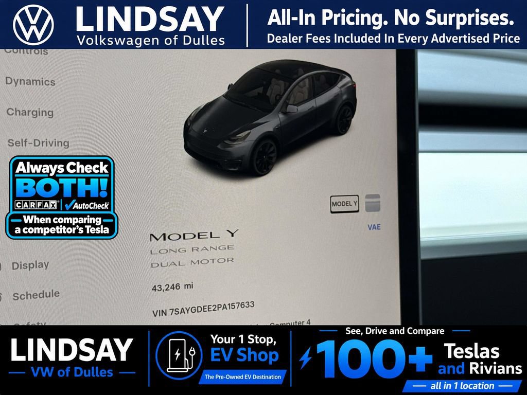 Used 2023 Tesla Model Y Long Range AWD/4WD image 21