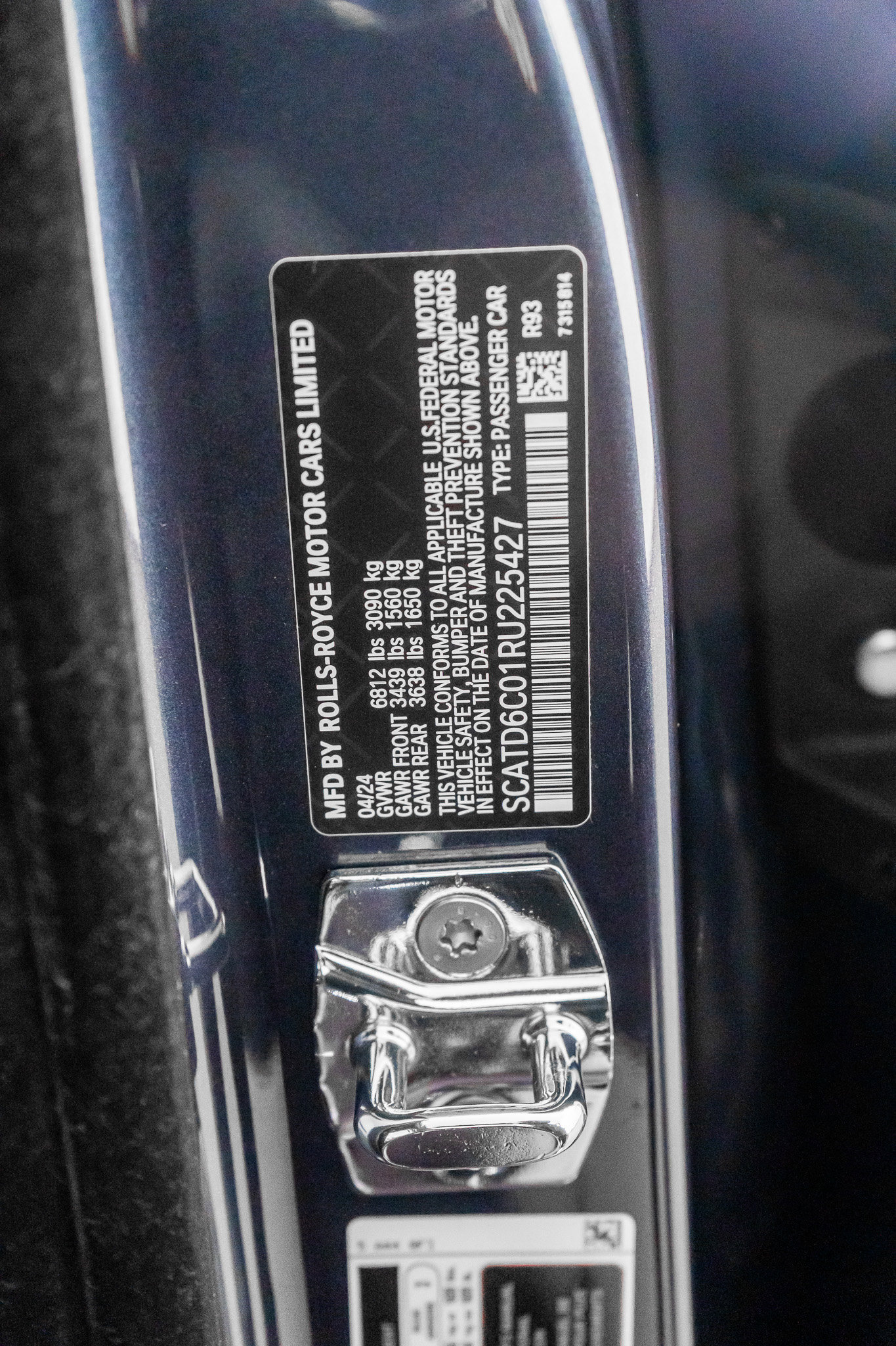 Used 2024 Rolls-Royce Ghost Black Badge w/ Black Badge Ghost Package image 63