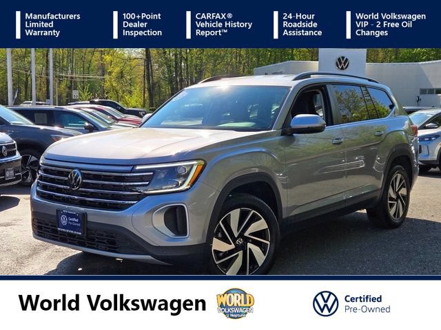 Certified 2025 Volkswagen Atlas SE AWD/4WD image 1