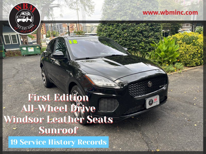 Used 2018 Jaguar E-PACE First Edition AWD/4WD image 1