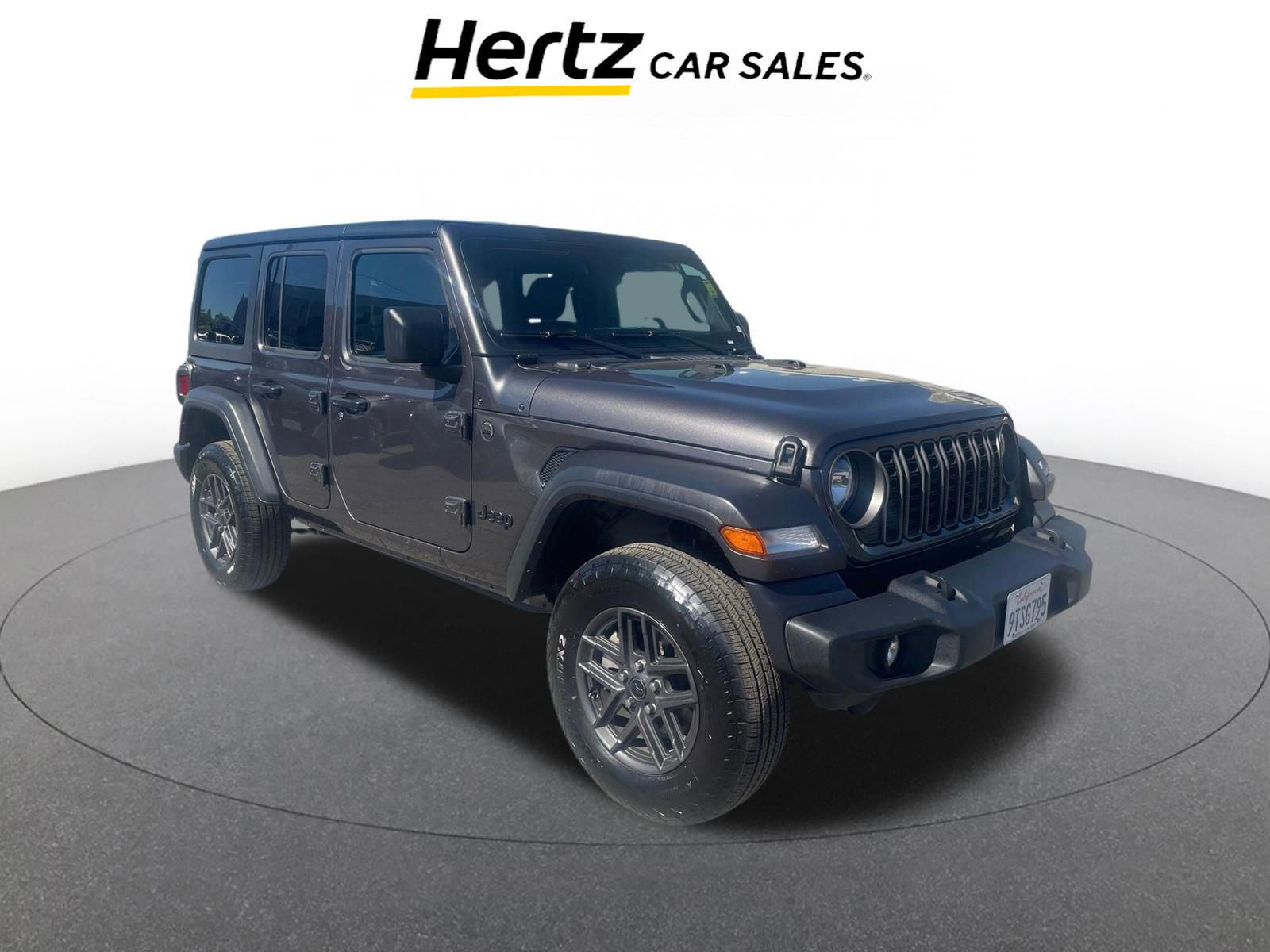 Used 2025 Jeep Wrangler Sport S AWD/4WD image 1