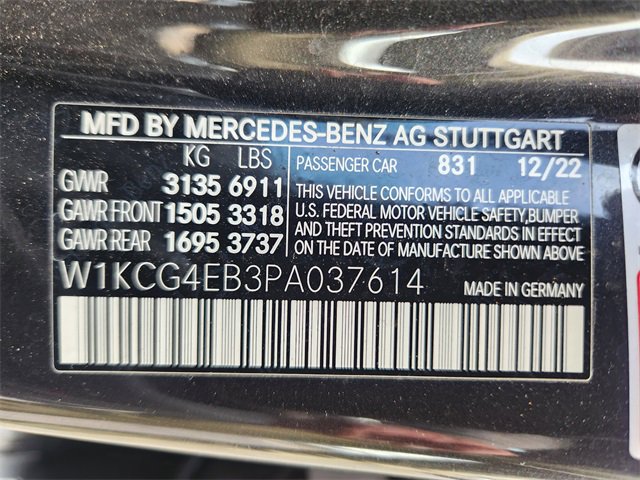 Certified 2023 Mercedes-Benz EQS 580 4MATIC Sedan image 30