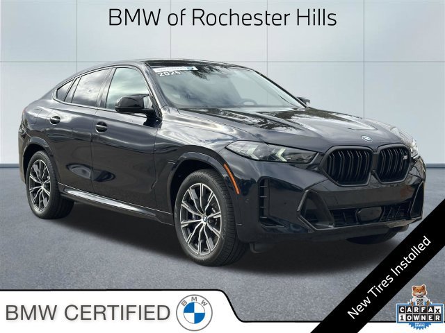 Certified 2025 BMW X6 M60i w/ Dynamic Handling Package