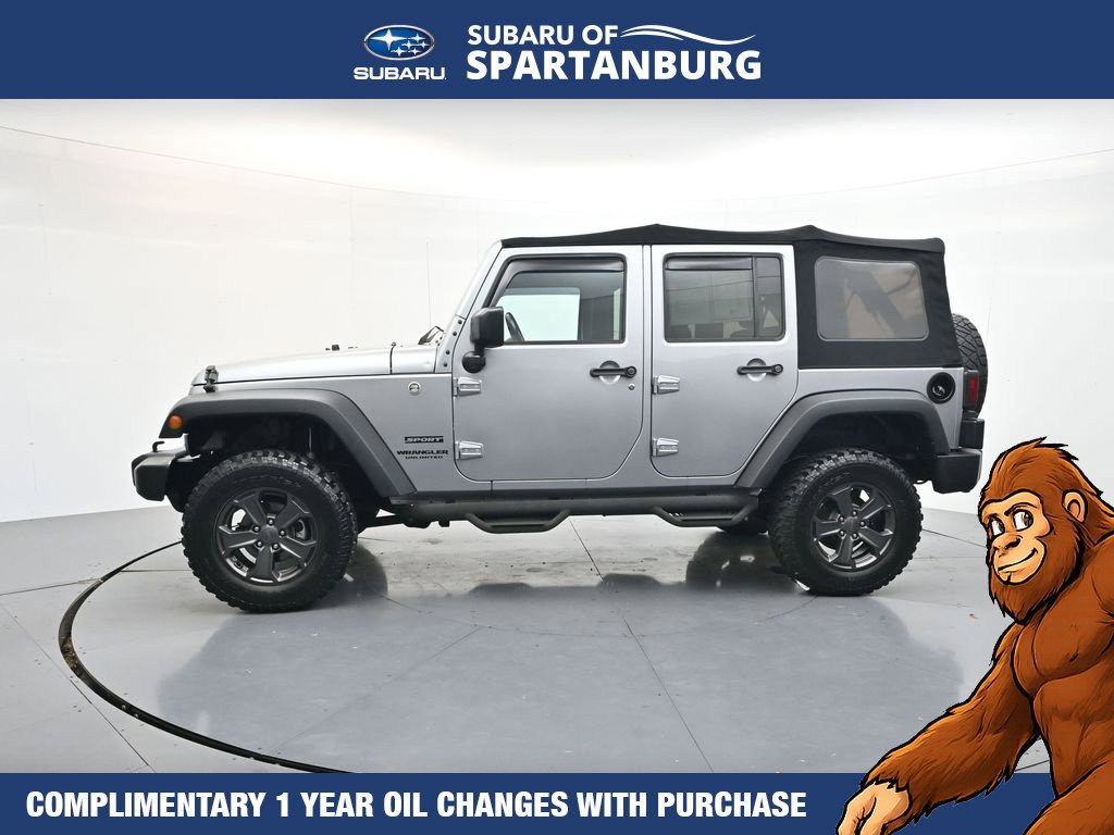 Used 2017 Jeep Wrangler Unlimited Sport w/ Quick Order Package 24S AWD/4WD image 4