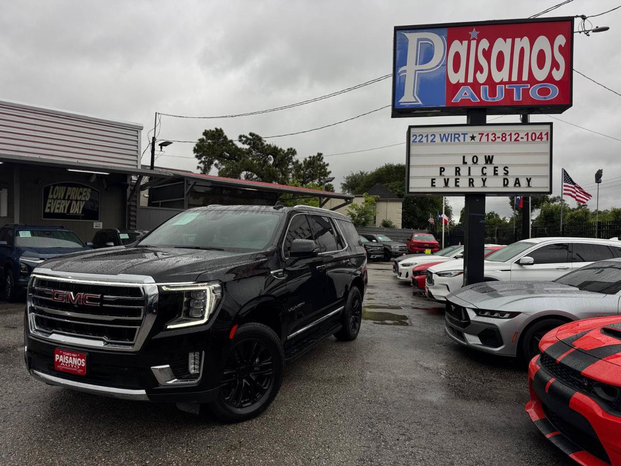 Used 2021 GMC Yukon SLT w/ SLT Luxury Plus Package RWD image 1