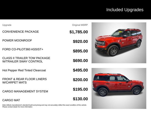 Used 2023 Ford Bronco Sport Big Bend w/ Convenience Package image 7
