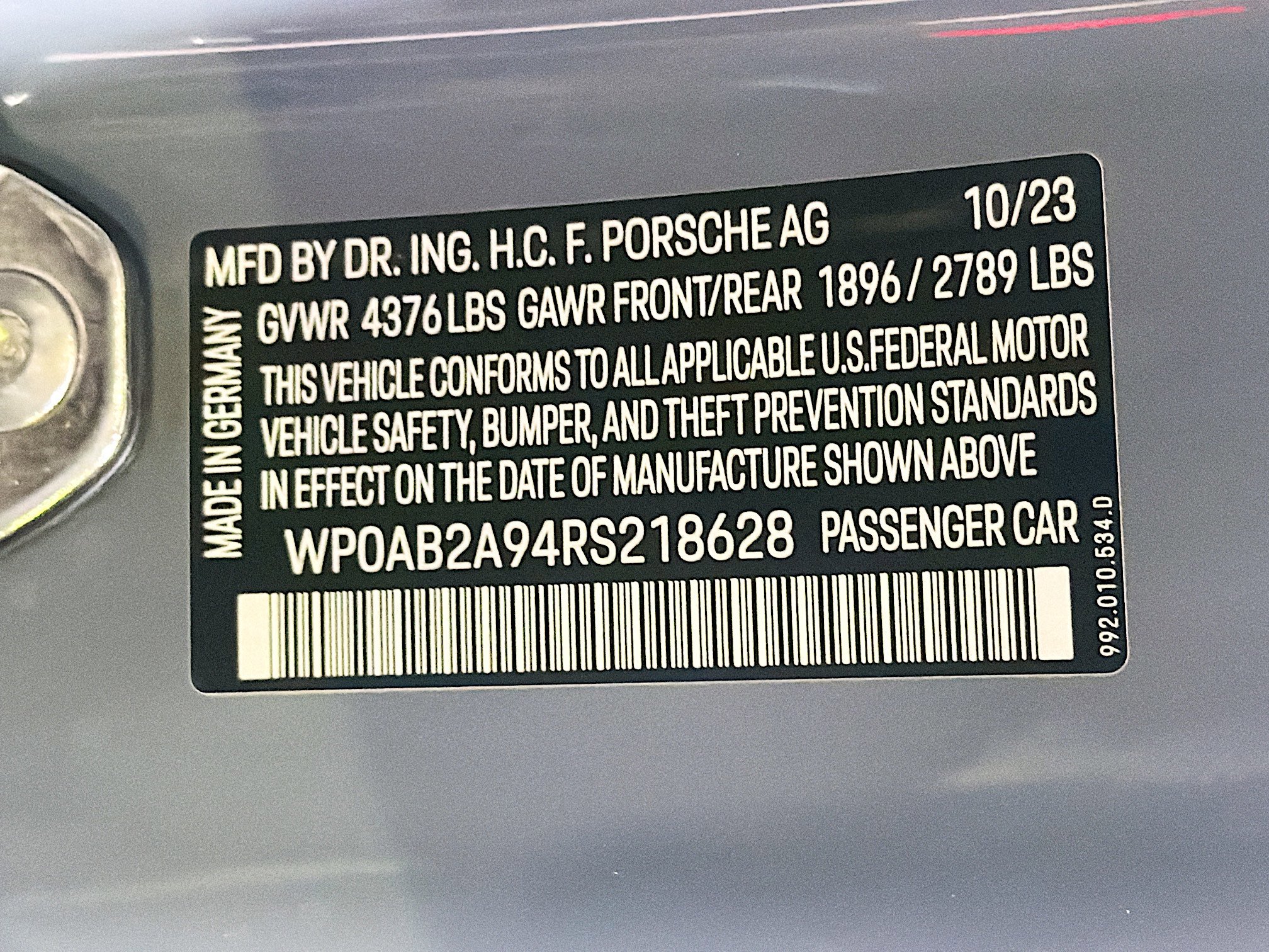 Certified 2024 Porsche 911 Carrera GTS w/ Premium Package RWD image 39