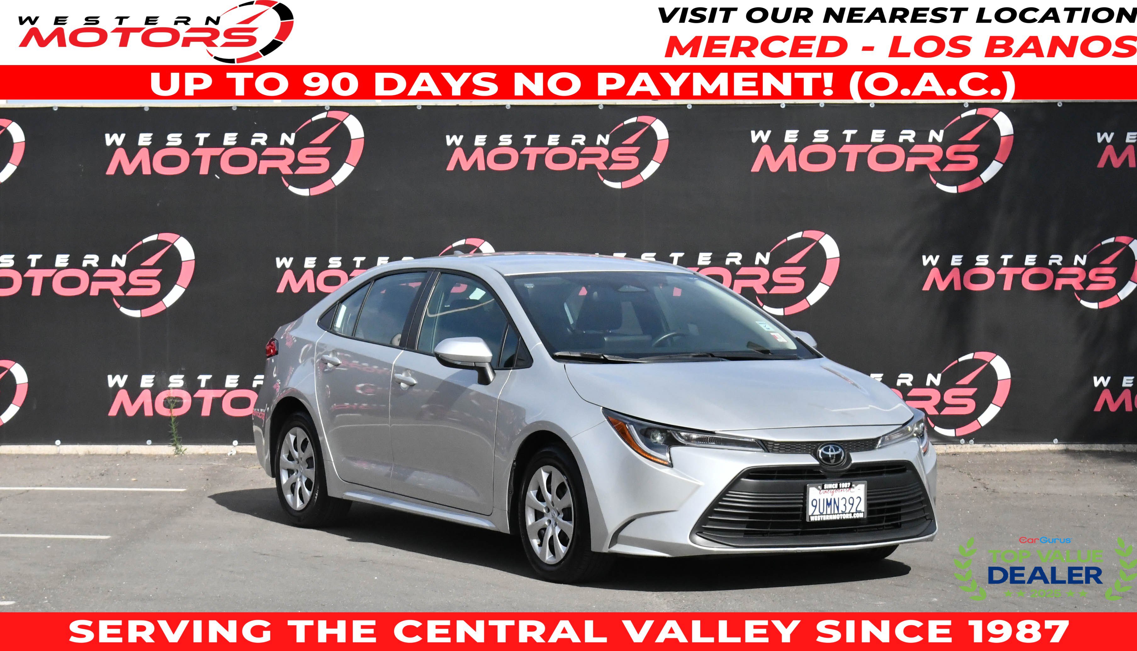 Used 2025 Toyota Corolla LE FWD image 1