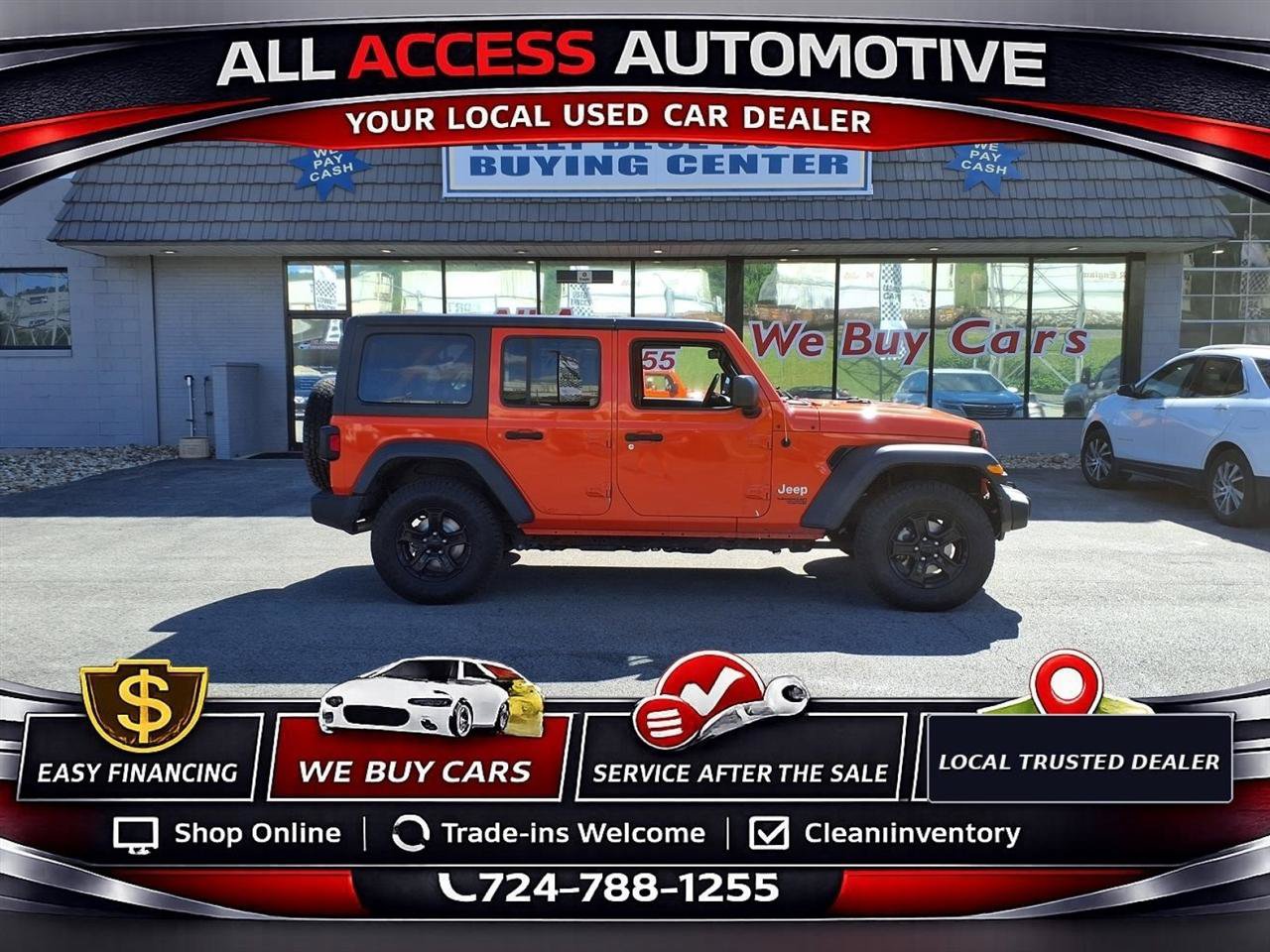 Used 2018 Jeep Wrangler Unlimited Sport AWD/4WD video 1