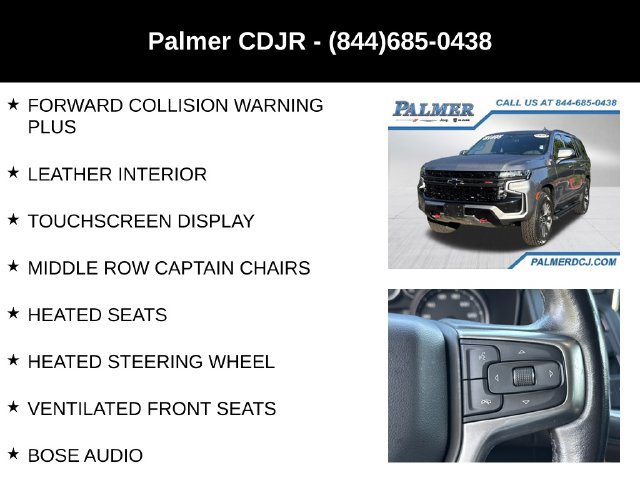Used 2021 Chevrolet Tahoe Z71 w/ Z71 Signature Package AWD/4WD image 12