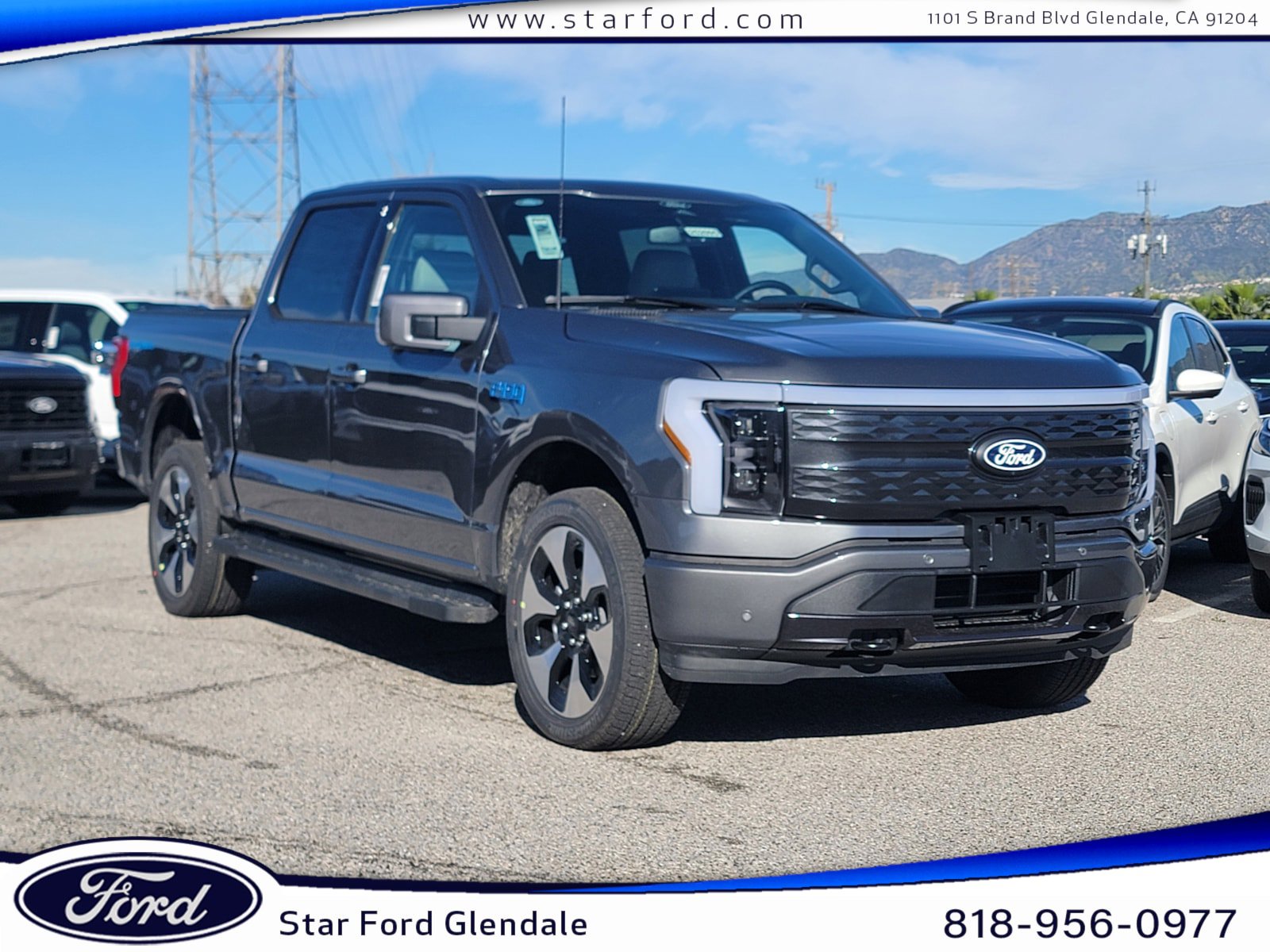 New 2025 Ford F150 Lightning Platinum