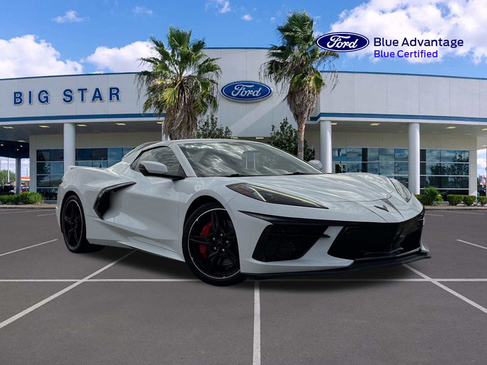 Used 2021 Chevrolet Corvette Stingray Preferred Conv w/ Z51 Performance Package RWD image 1