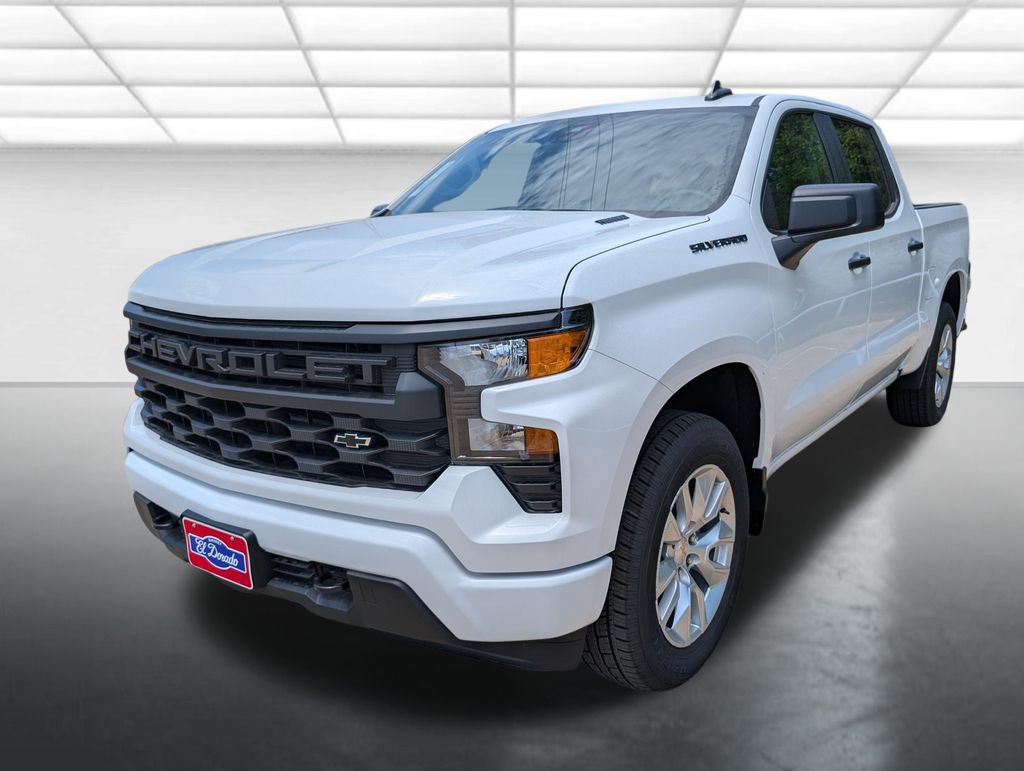 New 2026 Chevrolet Silverado 1500 Custom w/ LPO, Dark Essentials Package RWD image 23